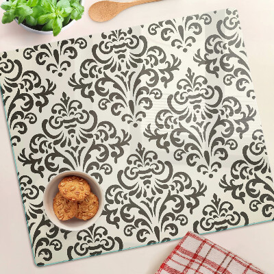 Tábua para cozinha Padrão de planta em estilo barroco