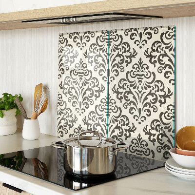 Tábua para cozinha Padrão de planta em estilo barroco