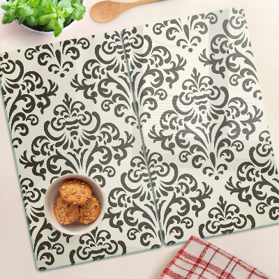 Tábua para cozinha Padrão de planta em estilo barroco