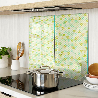 Tábua para corte Geometria em cores pastel