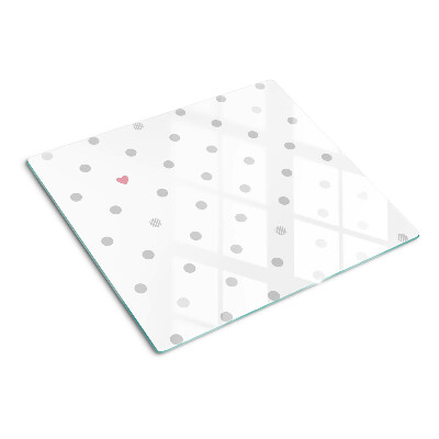 Tábua para corte Pontos e um coração