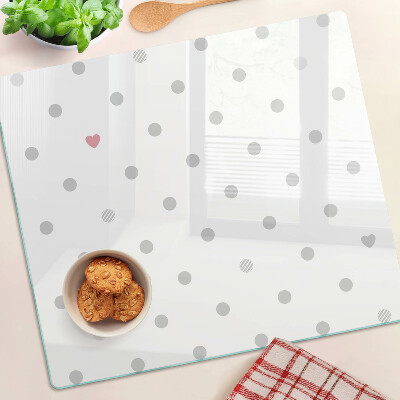 Tábua para corte Pontos e um coração