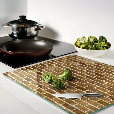 Tábua para cozinha Parede de tijolos