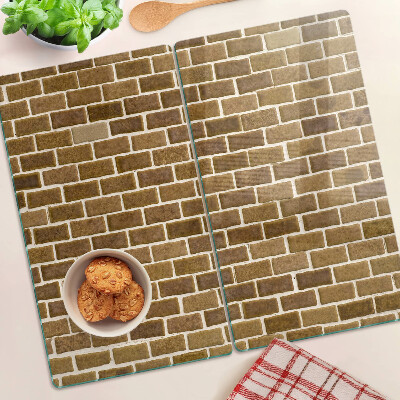 Tábua para cozinha Parede de tijolos