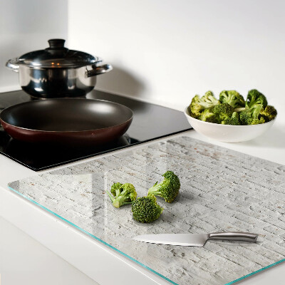 Tábua para corte Parede de tijolos em estilo loft