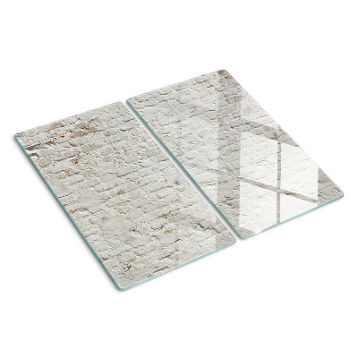 Tábua para corte Parede de tijolos em estilo loft