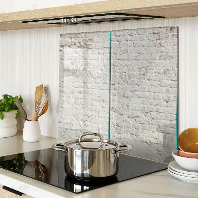 Tábua para corte Parede de tijolos em estilo loft