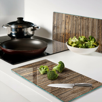 Tábua para cozinha Placa de madeira com janela