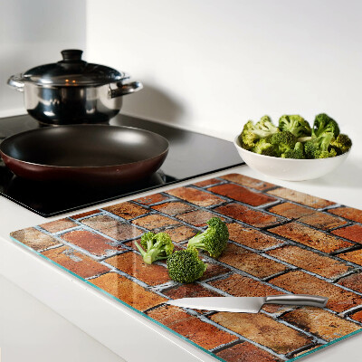 Tábua para corte Parede de tijolos