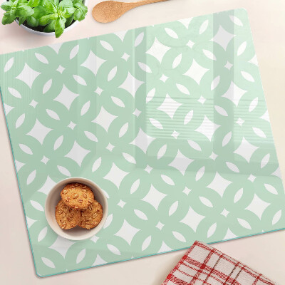 Tábua para cozinha Padrões geométricos em cores pastel