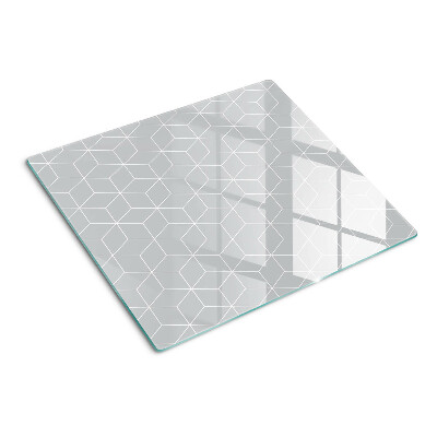 Tábua para corte Grade geométrica hexagonal