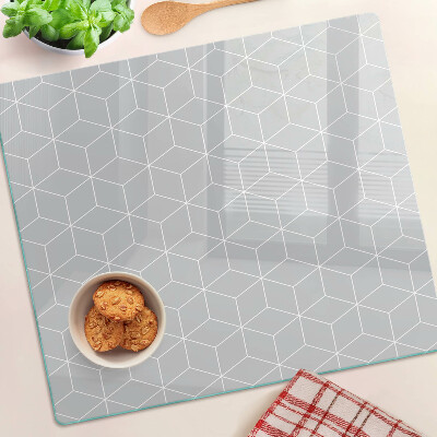 Tábua para corte Grade geométrica hexagonal