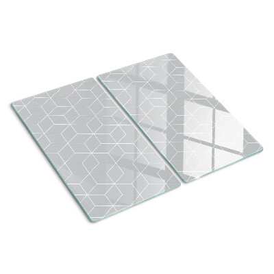 Tábua para corte Grade geométrica hexagonal