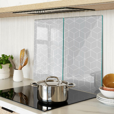 Tábua para corte Grade geométrica hexagonal