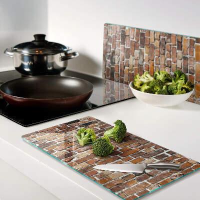 Tábua para cozinha Parede de tijolos