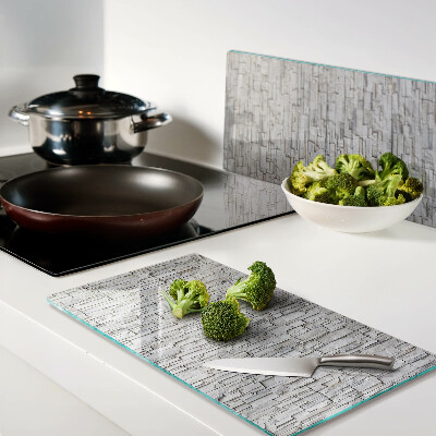 Tábua para cozinha Muro de tijolos de pedra