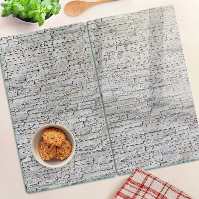 Tábua para cozinha Muro de tijolos de pedra