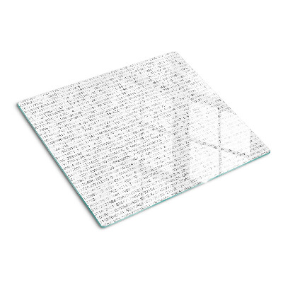 Tábua para corte Uma sequência de números