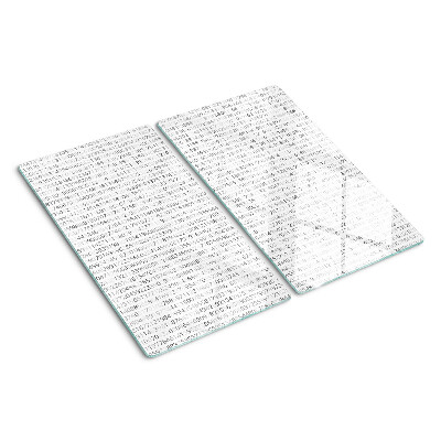 Tábua para corte Uma sequência de números