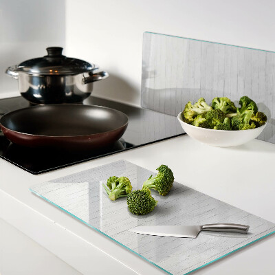 Tábua para corte assoalho de madeira branca