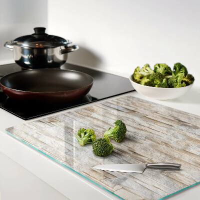 Tábua para corte Pedra natural em tons de bege