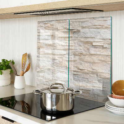 Tábua para corte Pedra natural em tons de bege