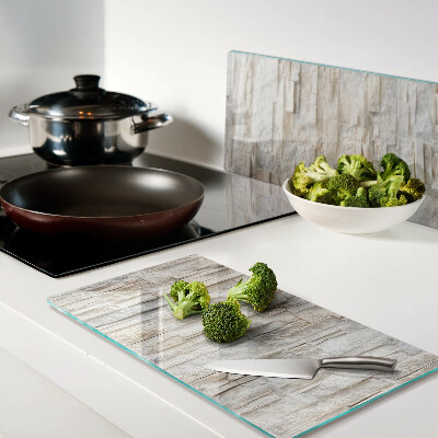 Tábua para corte Pedra natural em tons de bege