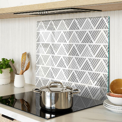 Tábua para corte Padrões geométricos em tons de cinza