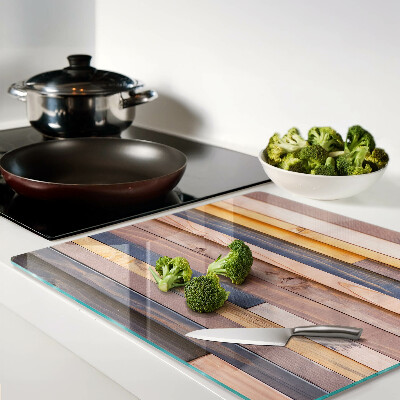 Tábua para cozinha Tábuas em tom de madeira