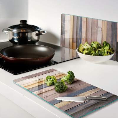 Tábua para cozinha Tábuas em tom de madeira