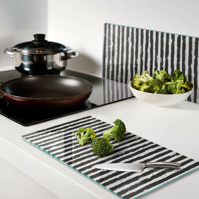 Tábua para corte Listras estilo grafite