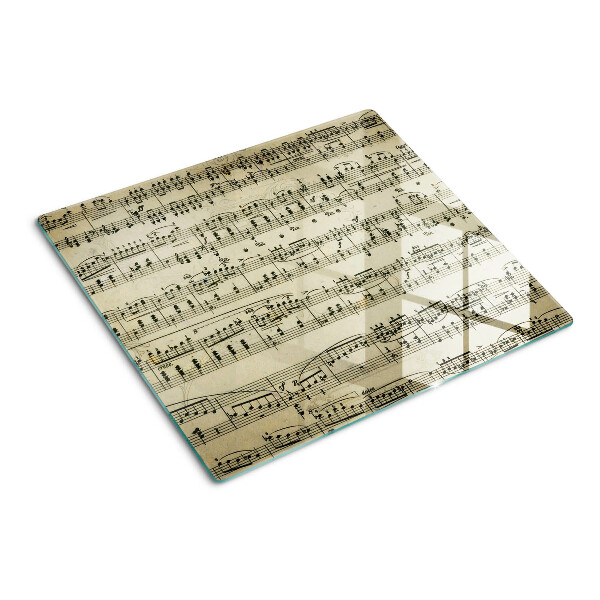 Tábua para corte Notação musical