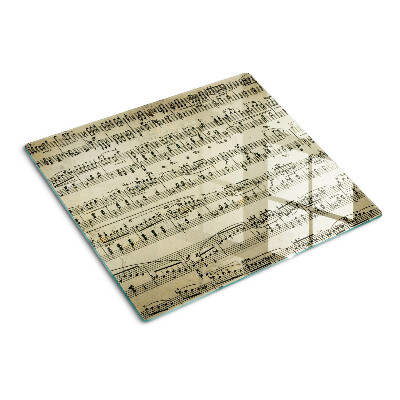 Tábua para corte Notação musical
