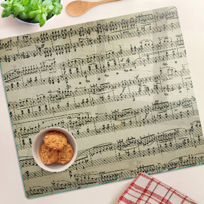 Tábua para corte Notação musical