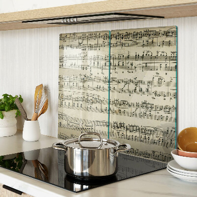 Tábua para corte Notação musical