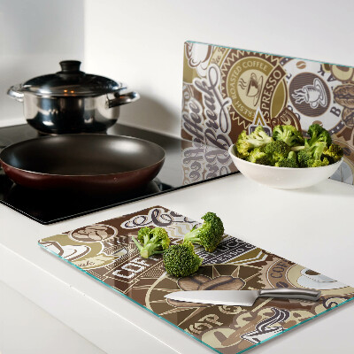 Tábua para cozinha Café e expresso