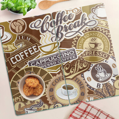 Tábua para cozinha Café e expresso
