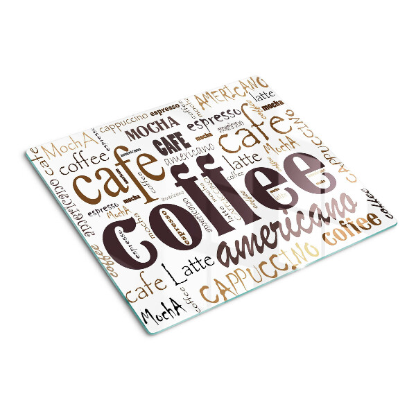 Tábua para cozinha Café e bebidas de café