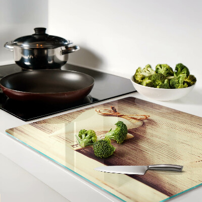 Tábua para cozinha Amor e coração