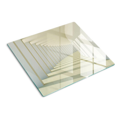 Tábua para corte Perspectiva arquitetônica com efeito de espelho