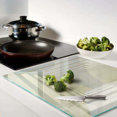 Tábua para corte Perspectiva arquitetônica com efeito de espelho