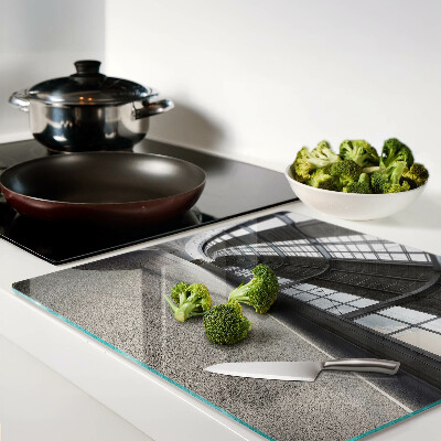 Tábua para cozinha Arquitetura moderna e geometria