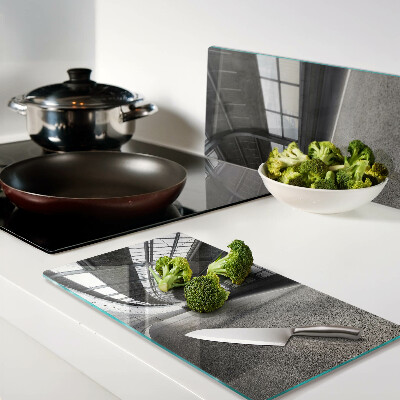 Tábua para cozinha Arquitetura moderna e geometria