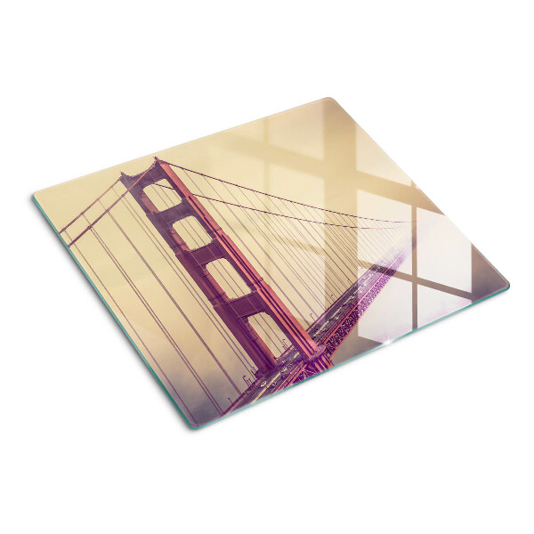 Tábua para corte Ponte Golden Gate vintage