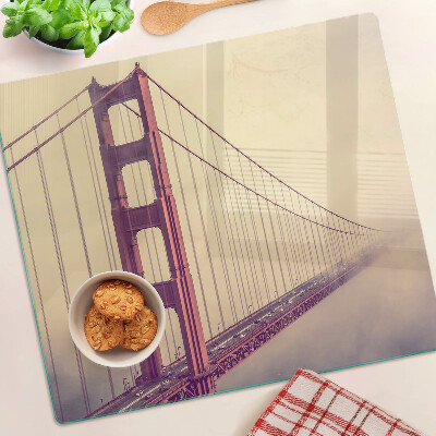 Tábua para corte Ponte Golden Gate vintage