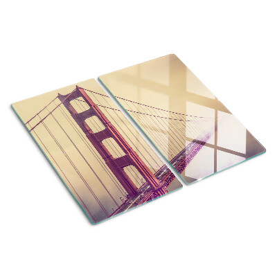 Tábua para corte Ponte Golden Gate vintage