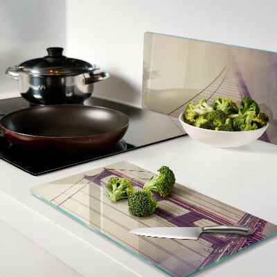 Tábua para corte Ponte Golden Gate vintage