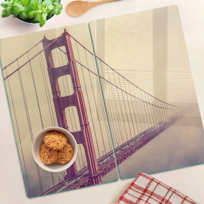 Tábua para corte Ponte Golden Gate vintage