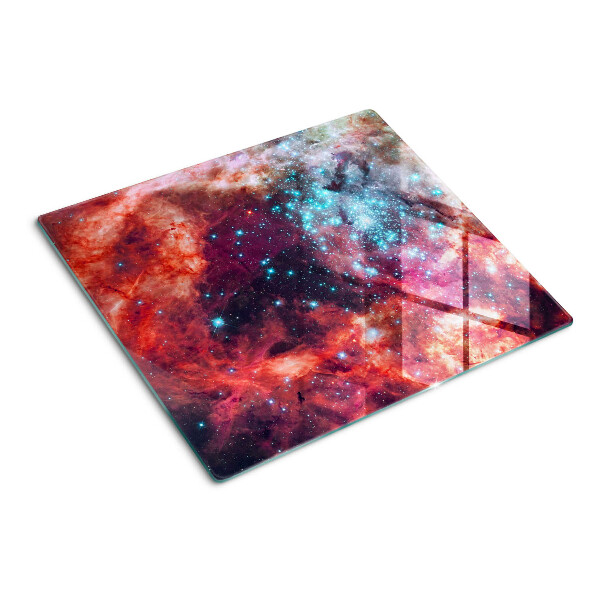 Tábua para cozinha Paisagem cósmica com estrelas