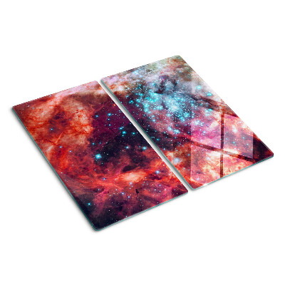 Tábua para cozinha Paisagem cósmica com estrelas